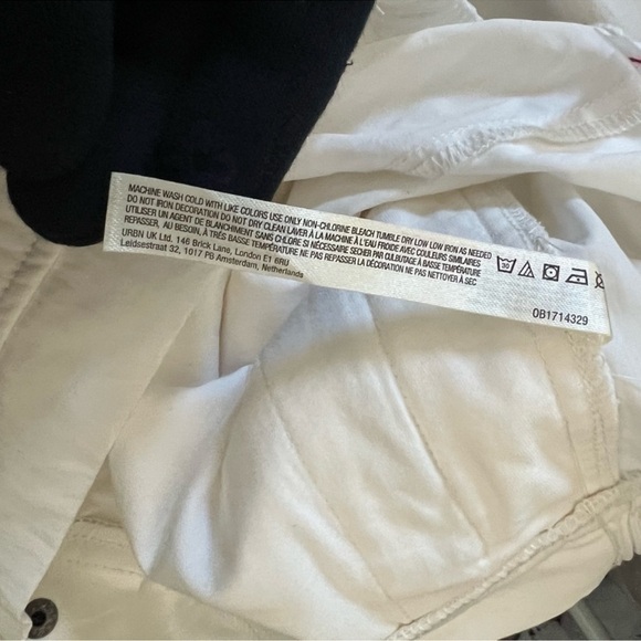 NWOT Free People Movement Watch Out White Cargo Pants - Picture 13 of 13